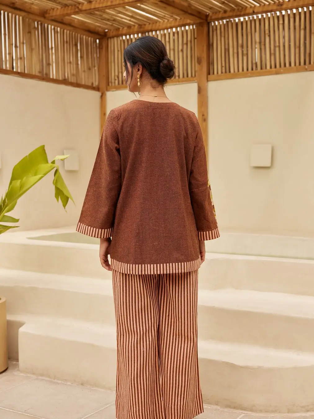 Brown Pinstripe - Ambaree - 4